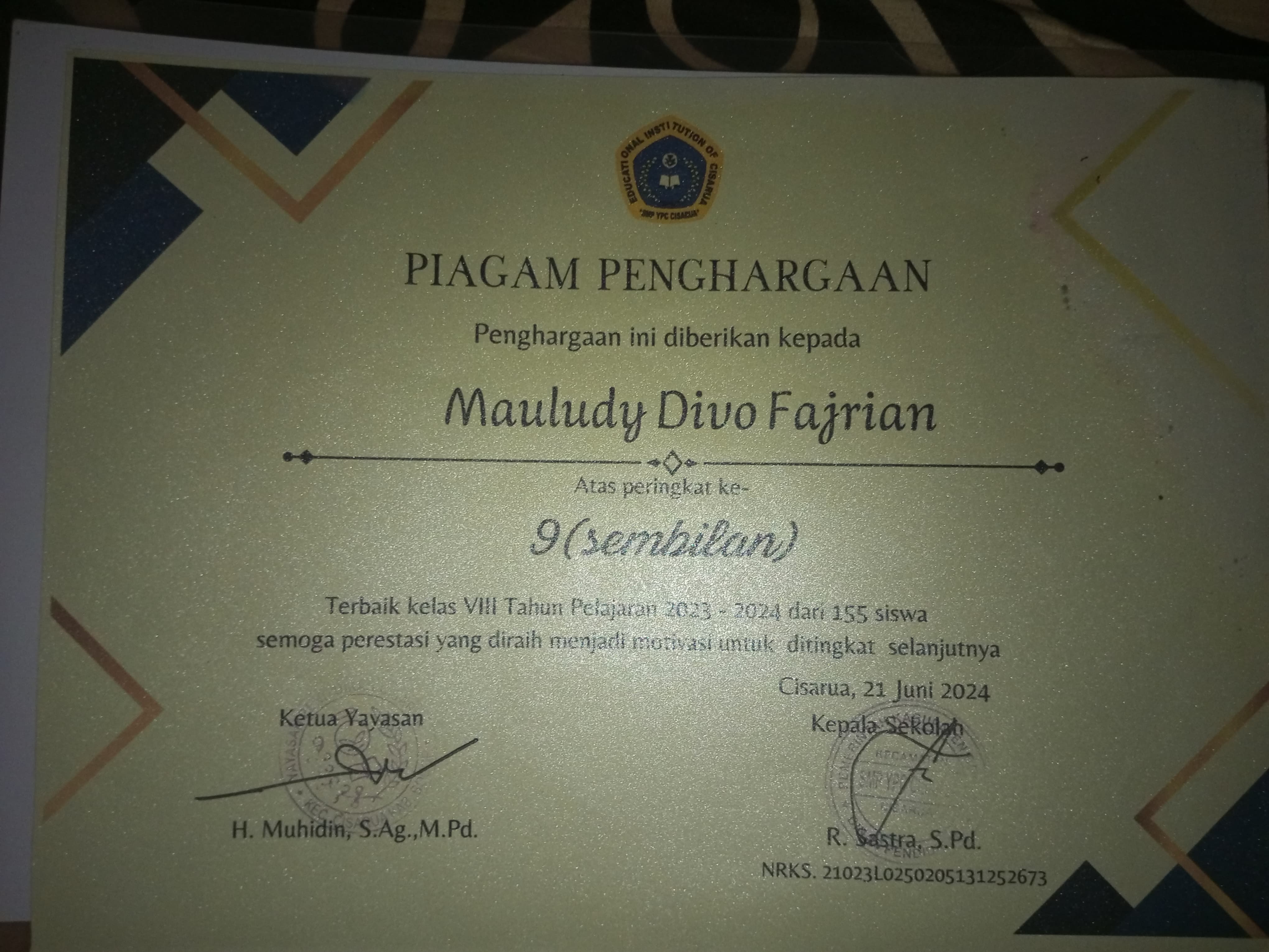Sertifikat Bootcamp